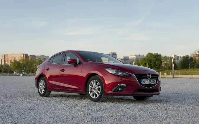 samochody osobowe Mazda 3 cena 39000 przebieg: 188850, rok produkcji 2015 z Warszawa